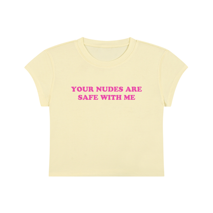 Women's Slim-Fit Cropped T-Shirt