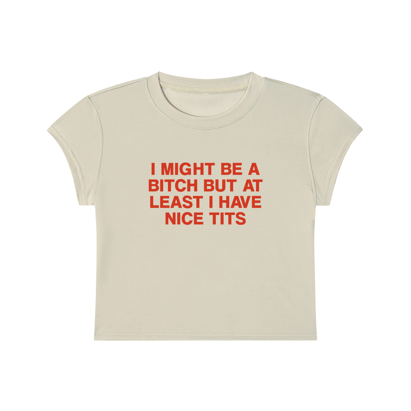 I Might Be A Bitch But At Least I'm Good At Something Cropped T-Shirt
