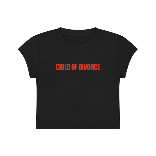 Child Of Divorce Cropped T-Shirt