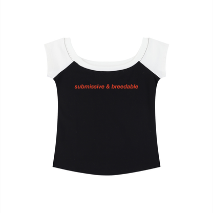 Women's Color Block Raglan Baby T-Shirt