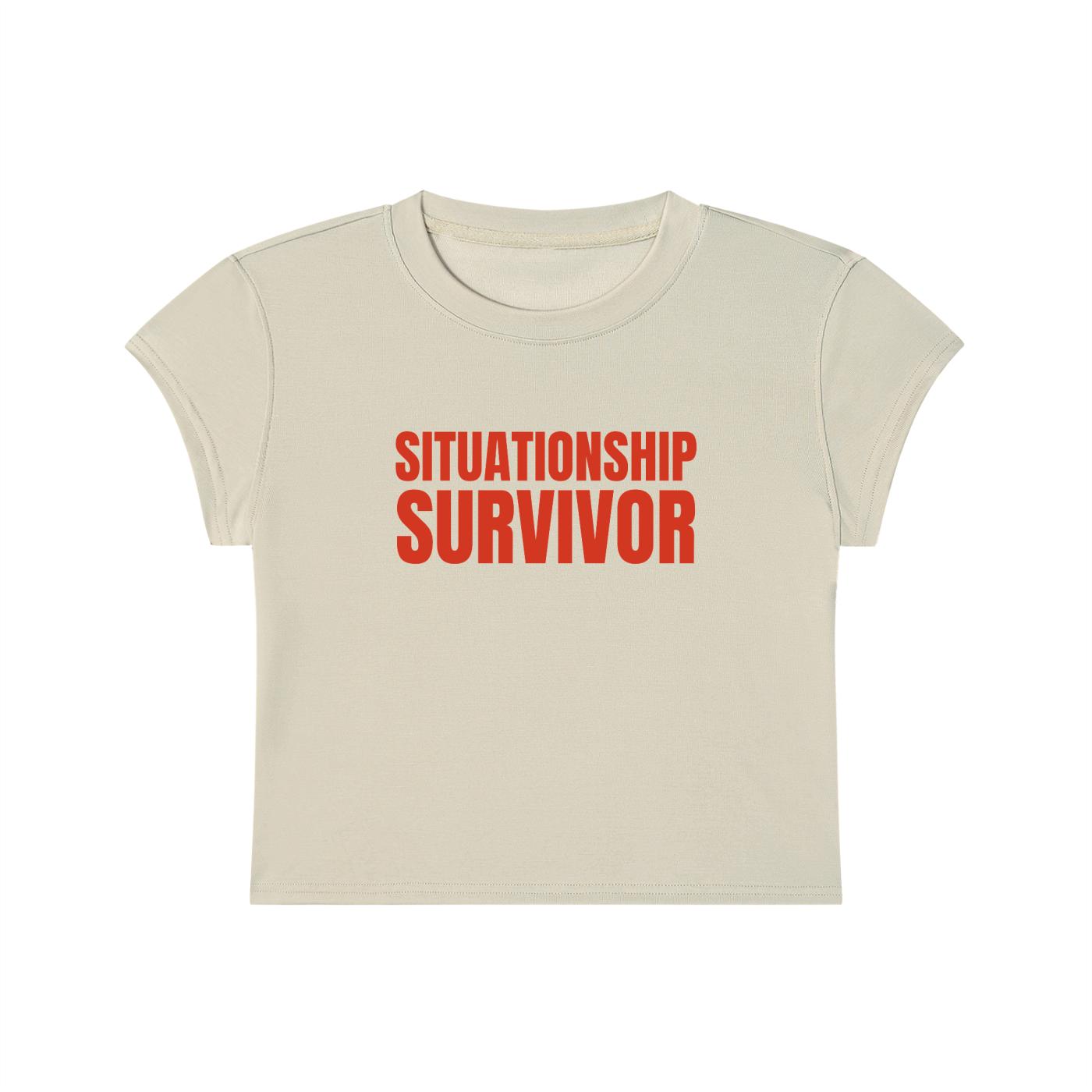 Women's Slim-Fit Cropped T-Shirt