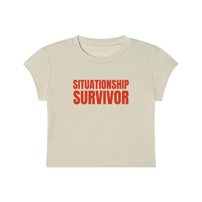 Women's Slim-Fit Cropped T-Shirt