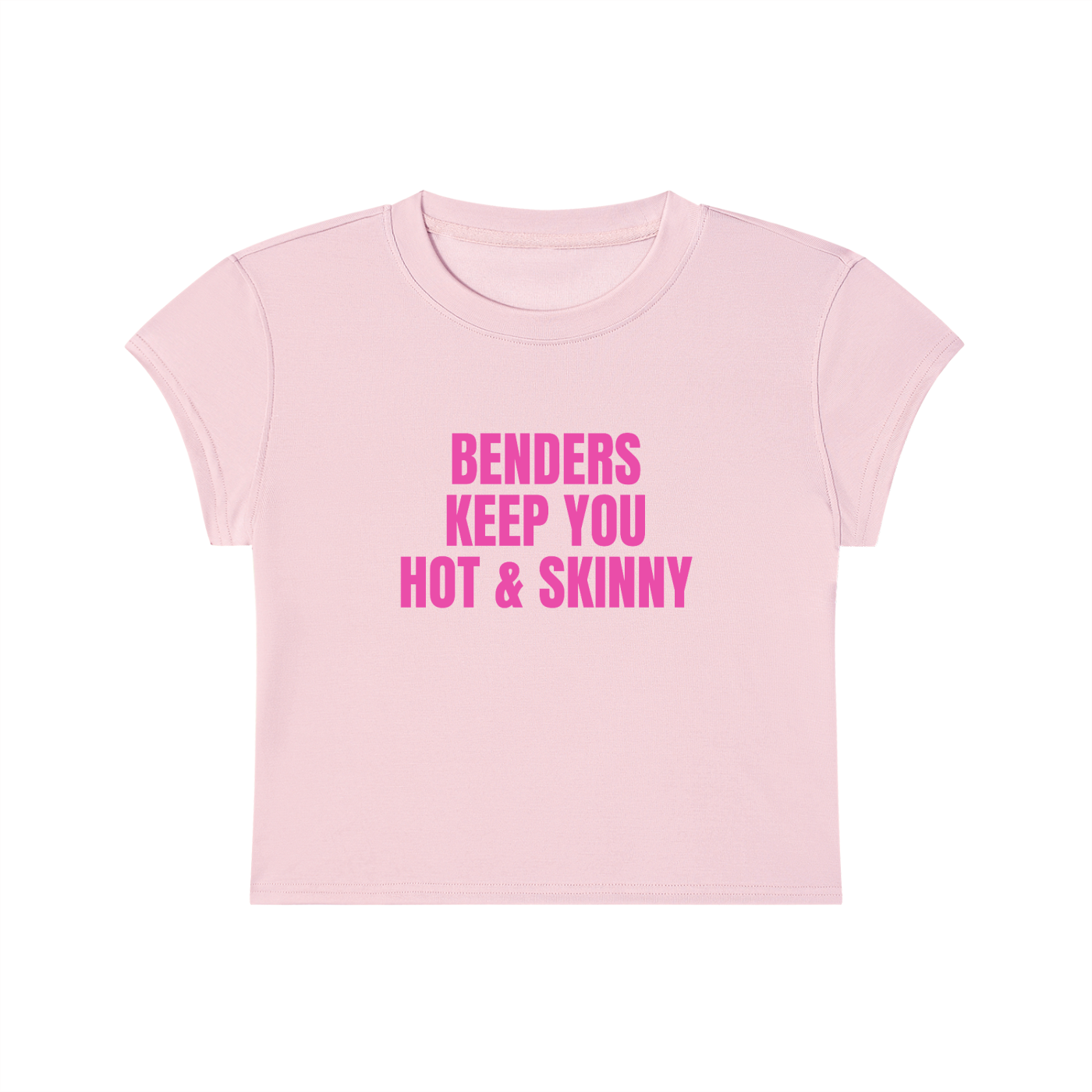 Benders Keep You Hot Andy Skinny Cropped T-Shirt