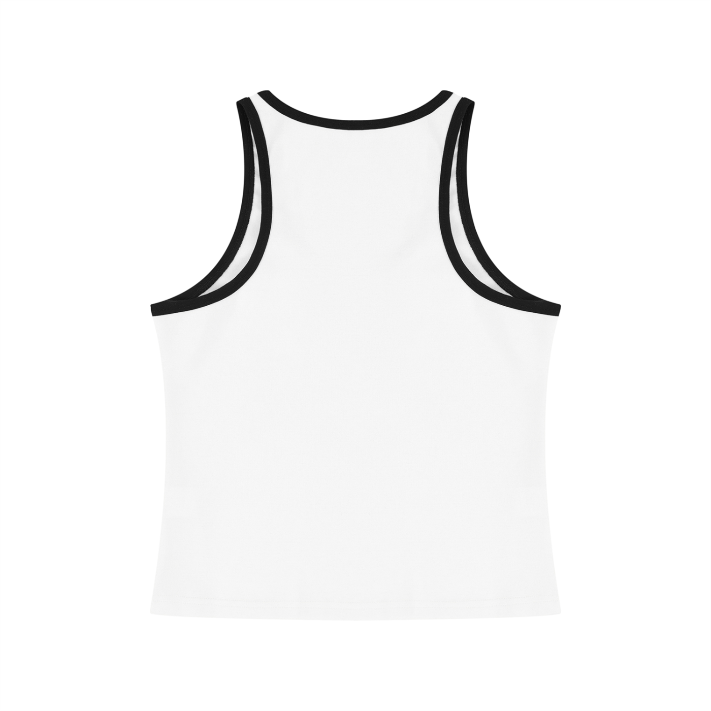 Women's Color Block Cropped Tank Top