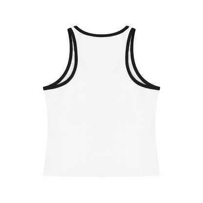 Women's Color Block Cropped Tank Top