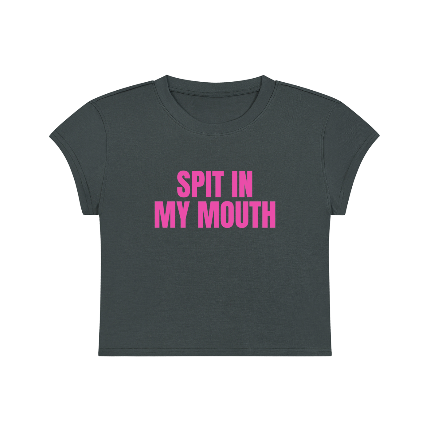 Spit In My Mouth Cropped T-Shirt