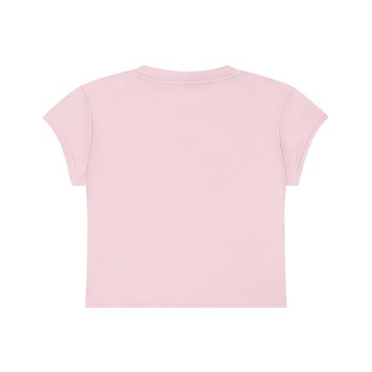 your nudes are safe with me cropped baby tee