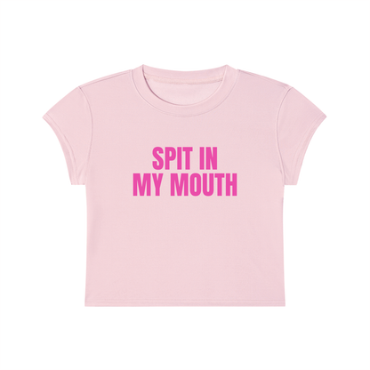 Spit In My Mouth Cropped T-Shirt
