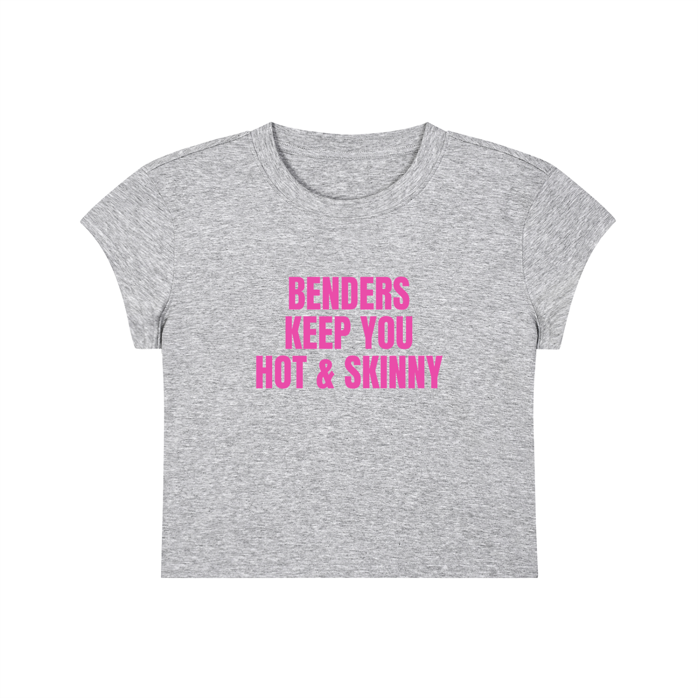 Benders Keep You Hot Andy Skinny Cropped T-Shirt