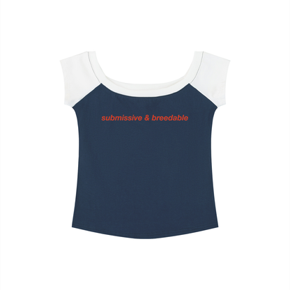 Women's Color Block Raglan Baby T-Shirt