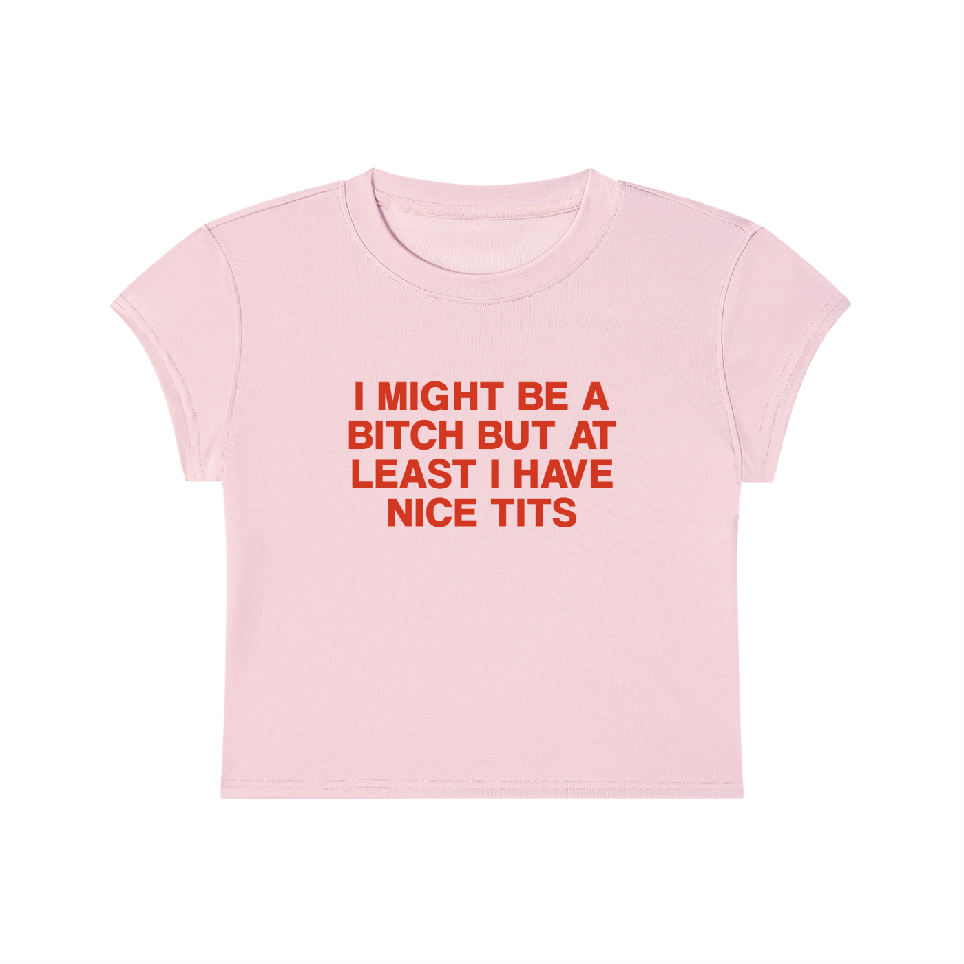 I Might Be A Bitch But At Least I'm Good At Something Cropped T-Shirt