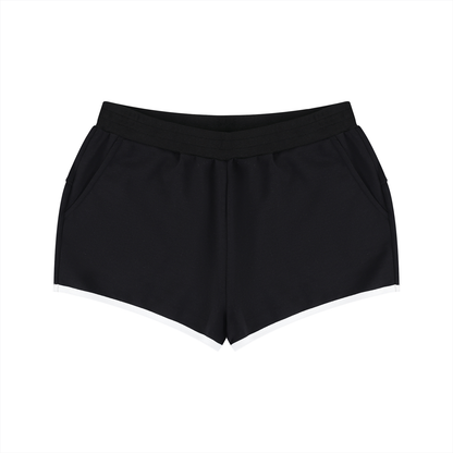 Women's Retro Contrast Binding Shorts