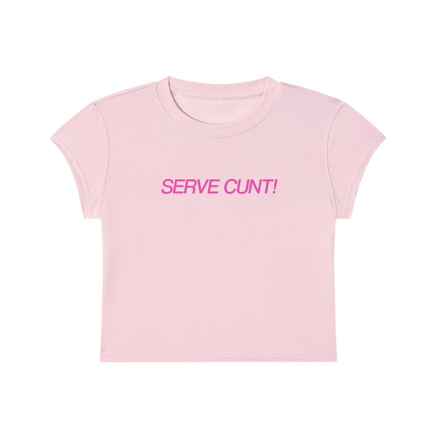 Serve Cunt Cropped T-Shirt