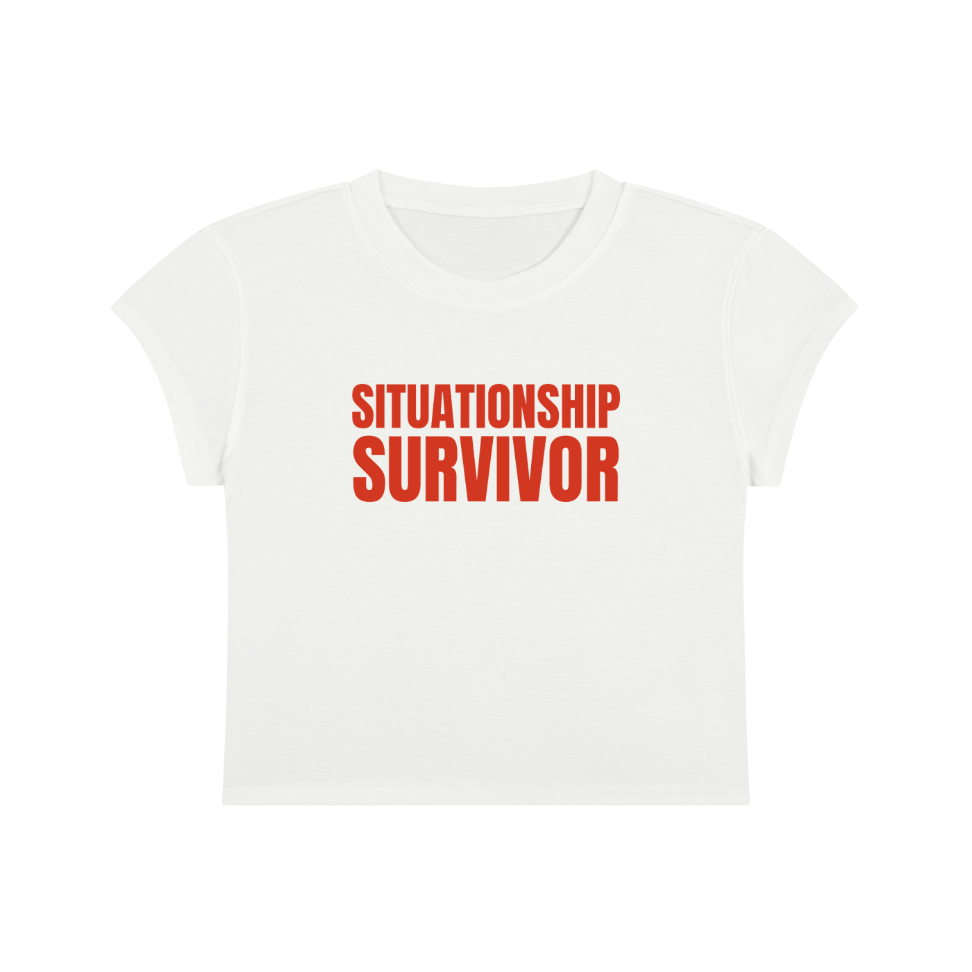 Women's Slim-Fit Cropped T-Shirt