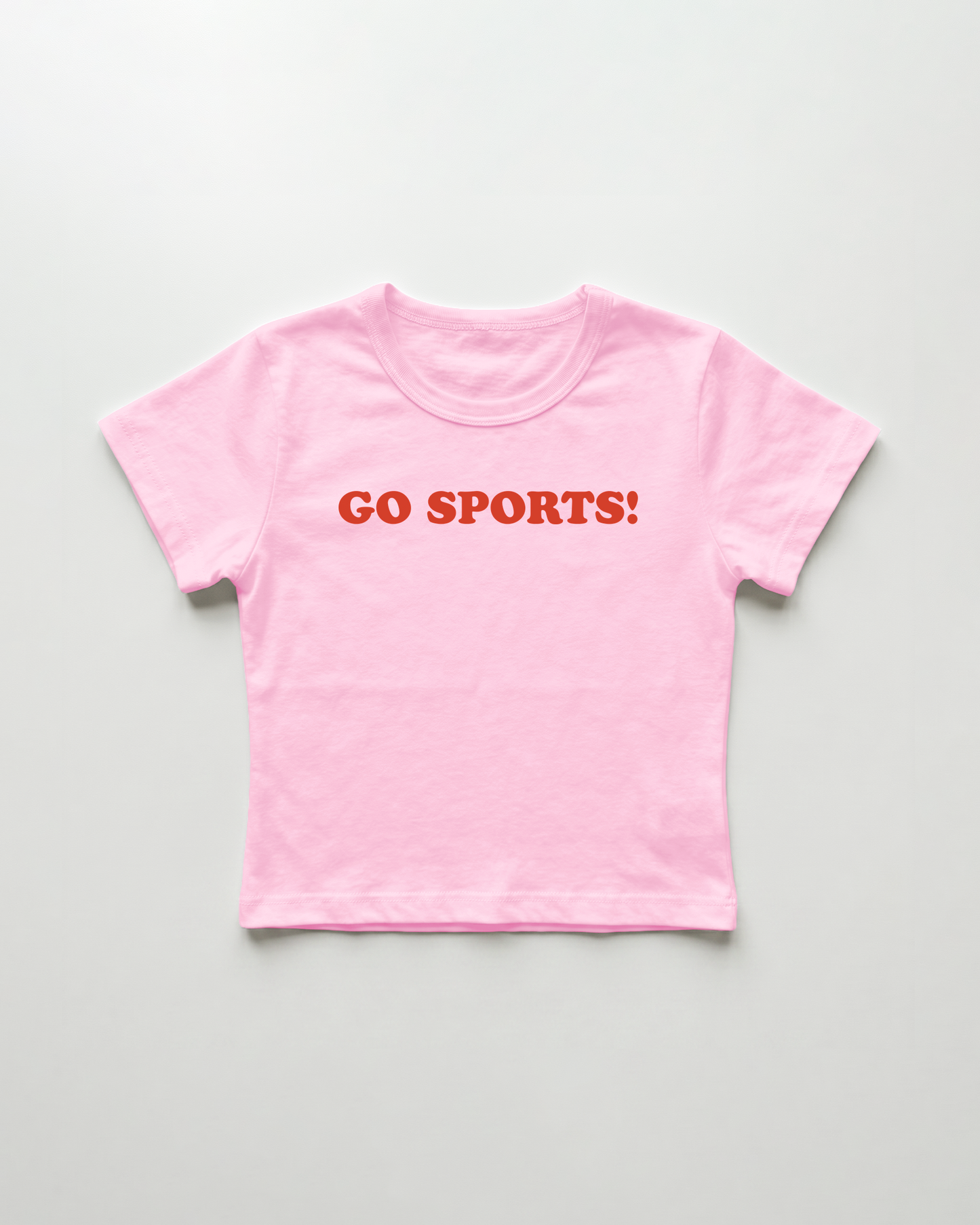 go sports! cropped Baby Tee