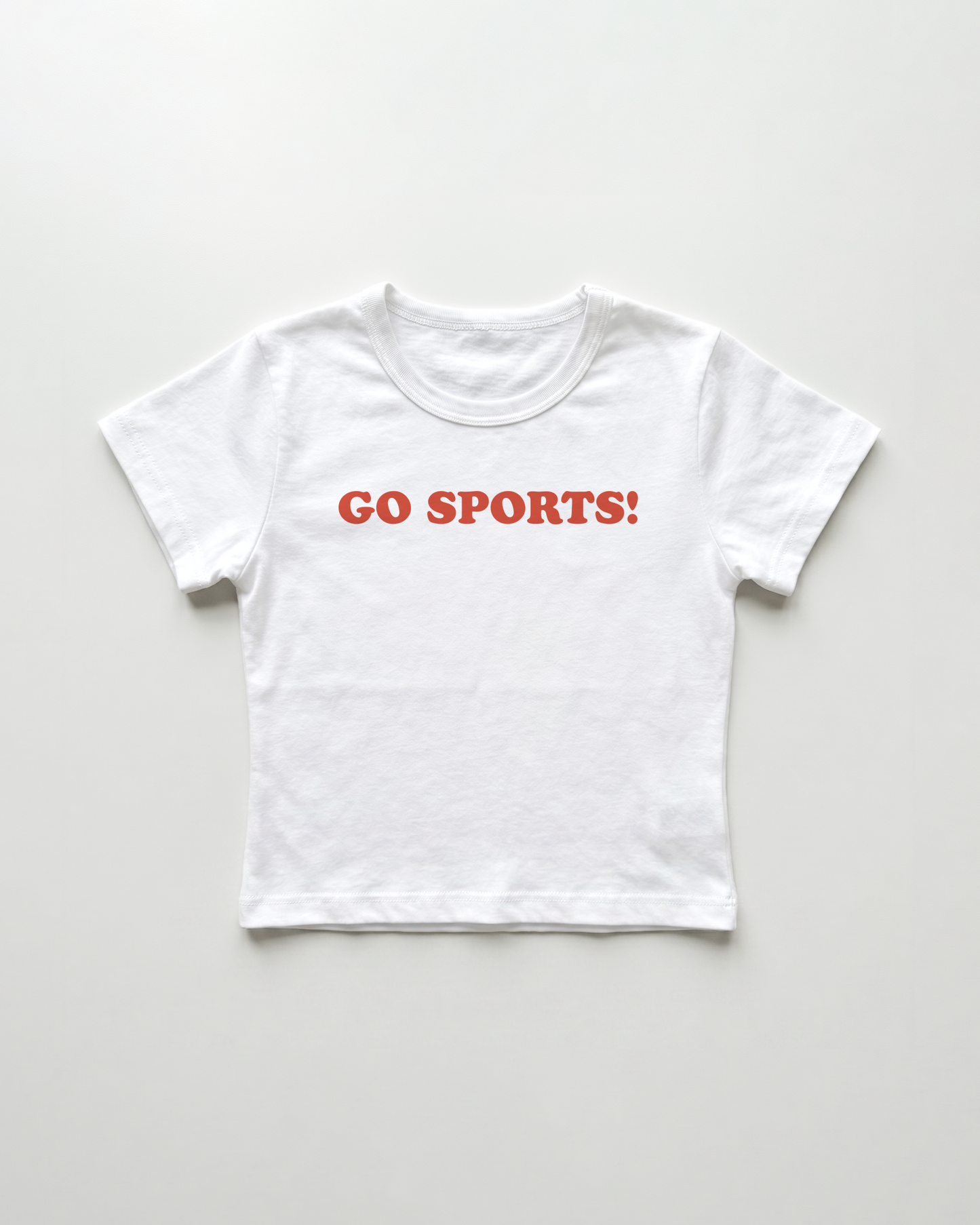go sports! cropped Baby Tee