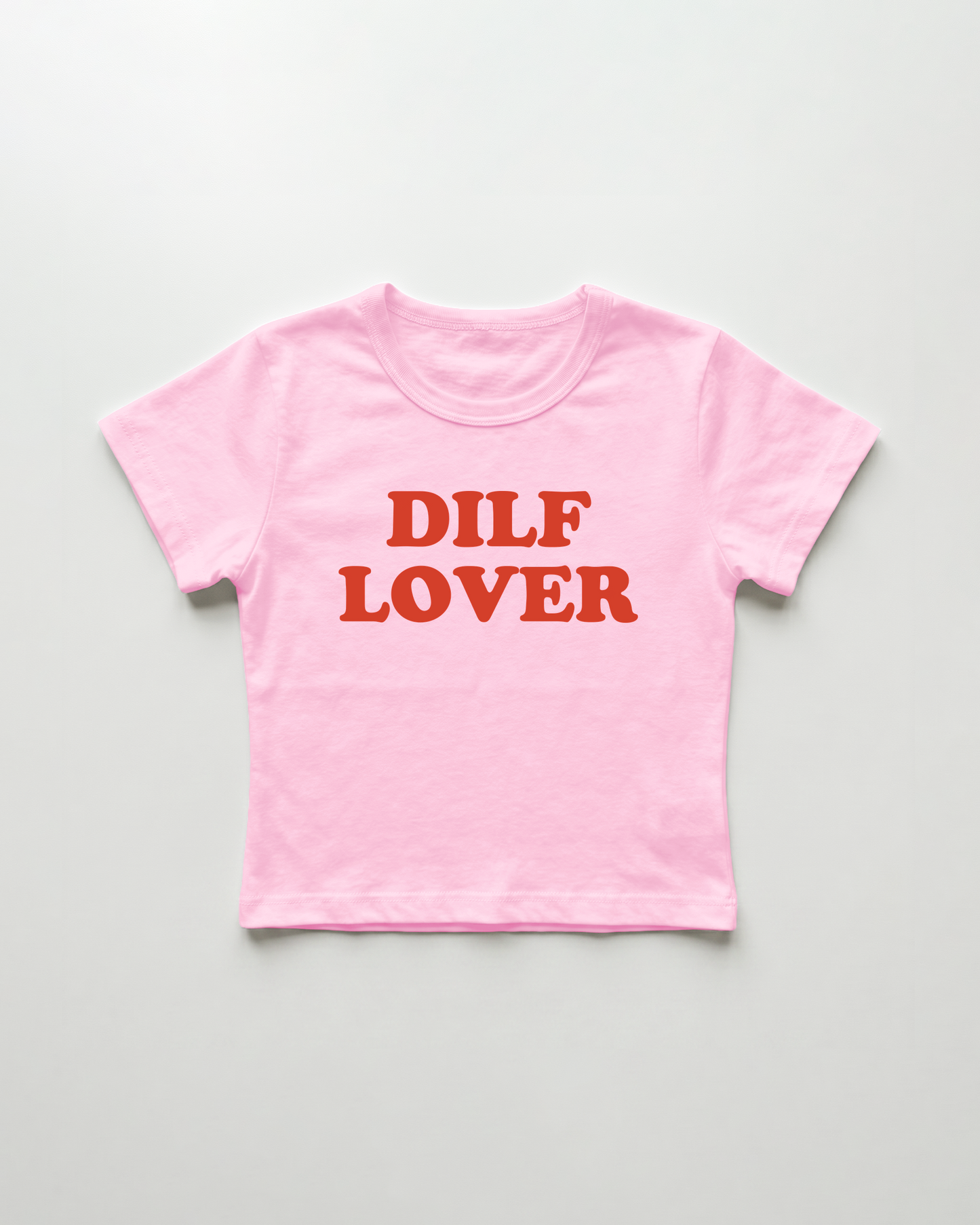 dilf lover cropped Baby Tee