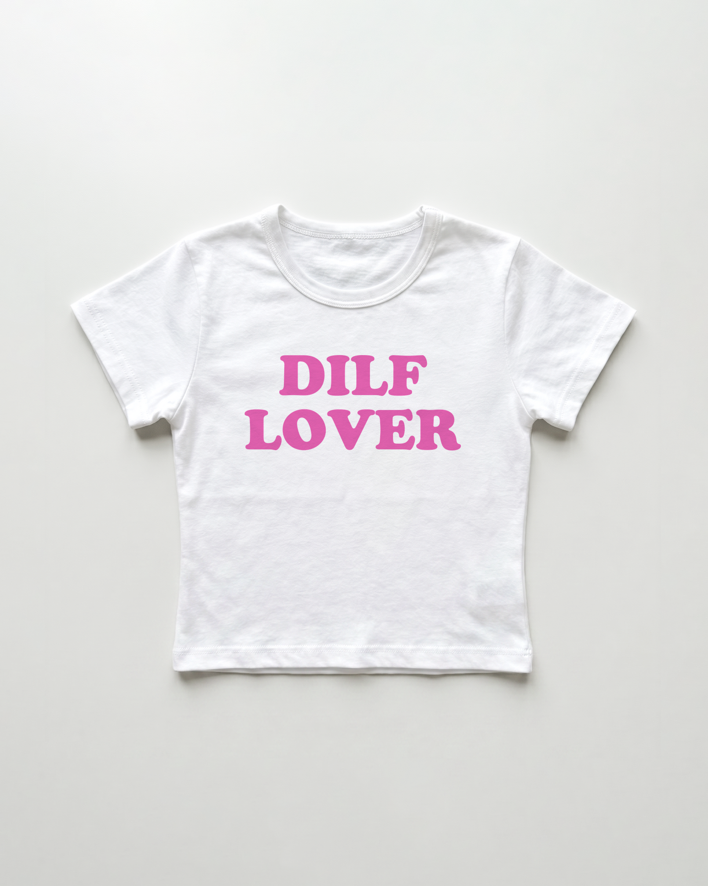 dilf lover cropped Baby Tee